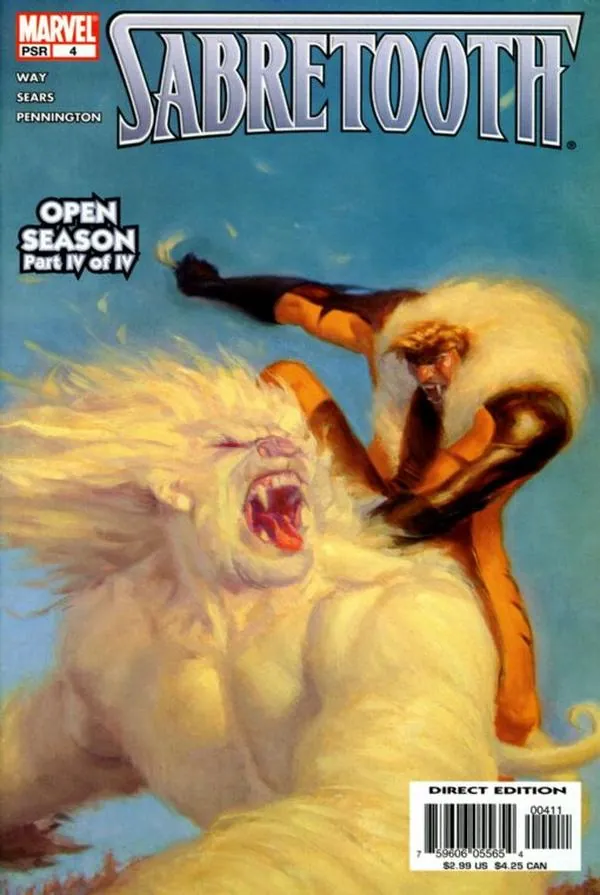 Cover of Sabretooth #4
