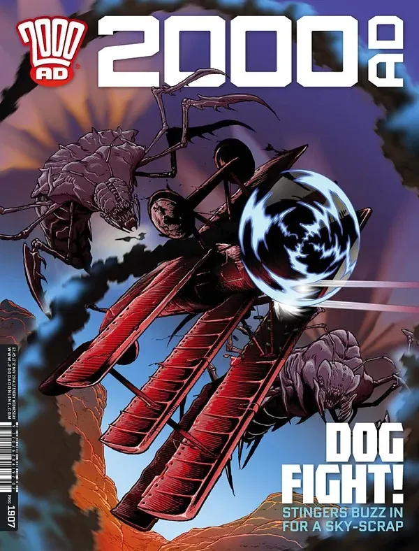 Cover of 2000 AD #1907