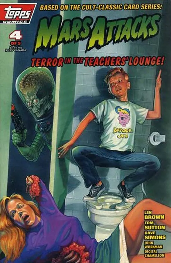 Cover of Mars Attacks #4