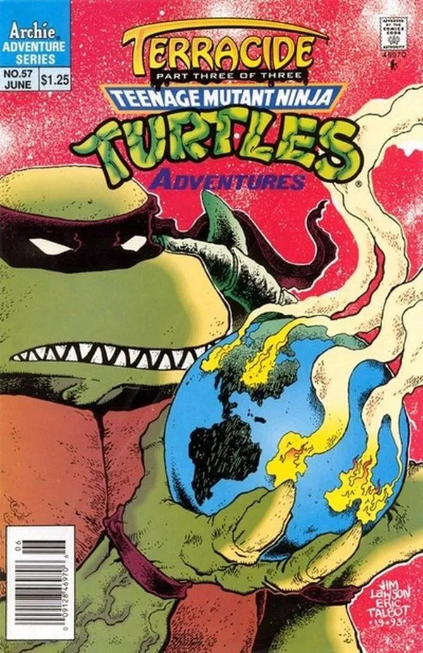 Cover of Teenage Mutant Ninja Turtles Adventures #57