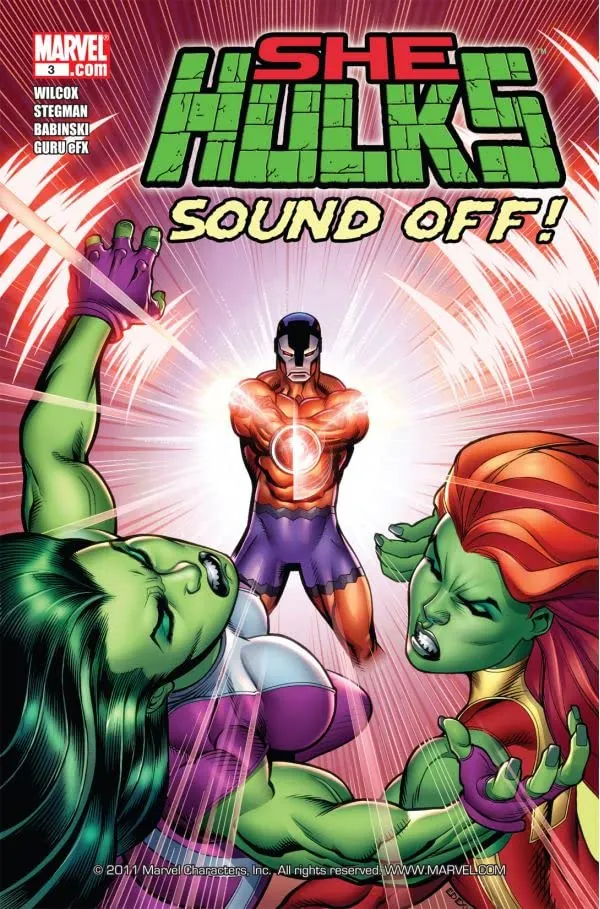 Cover of She-Hulks #3