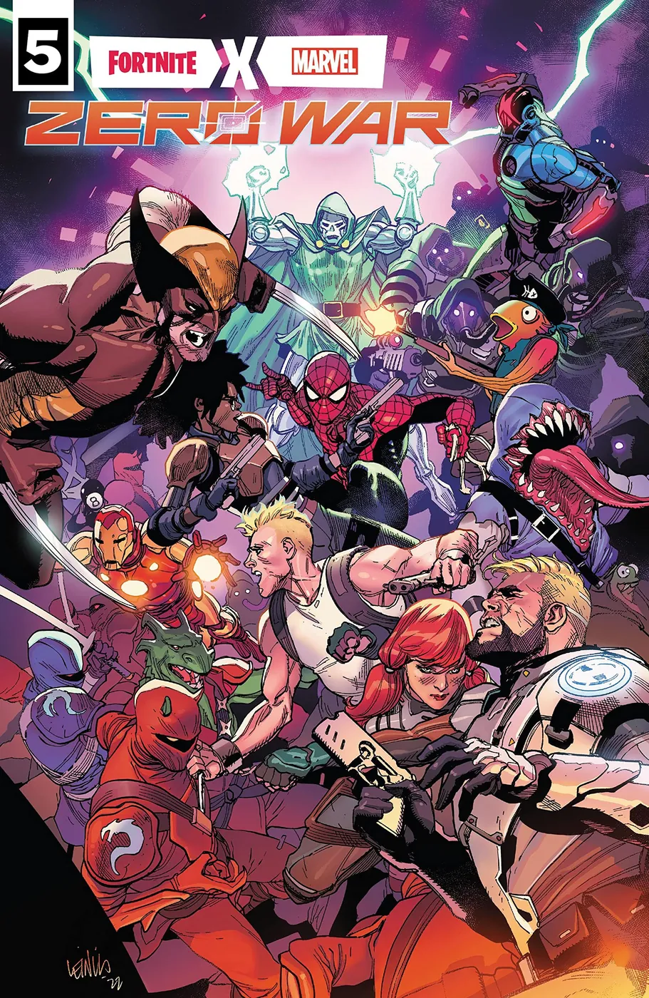 Cover of Fortnite X Marvel: Zero War #5