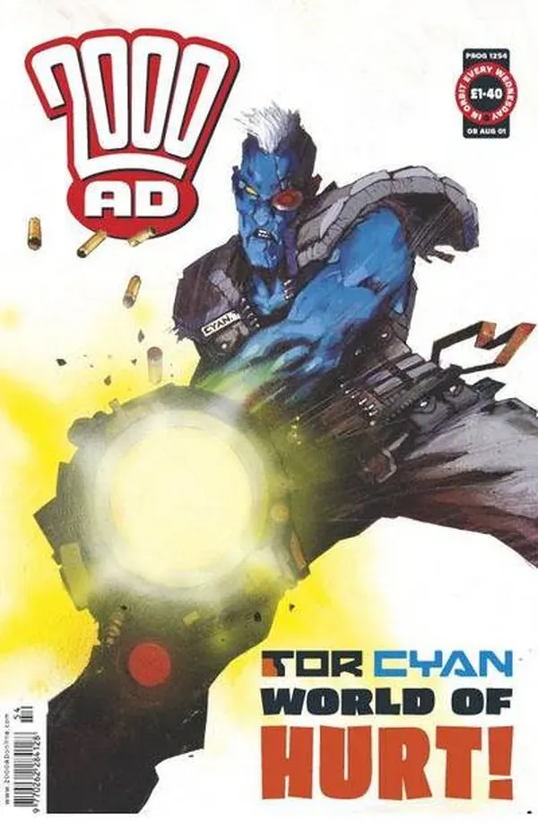 Cover of 2000 AD #1254
