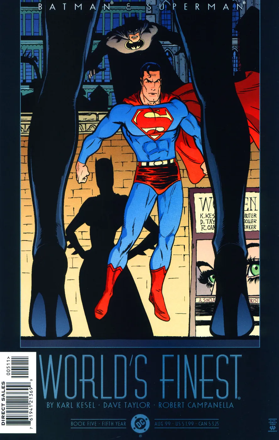 Cover of Batman and Superman: World's Finest #5
