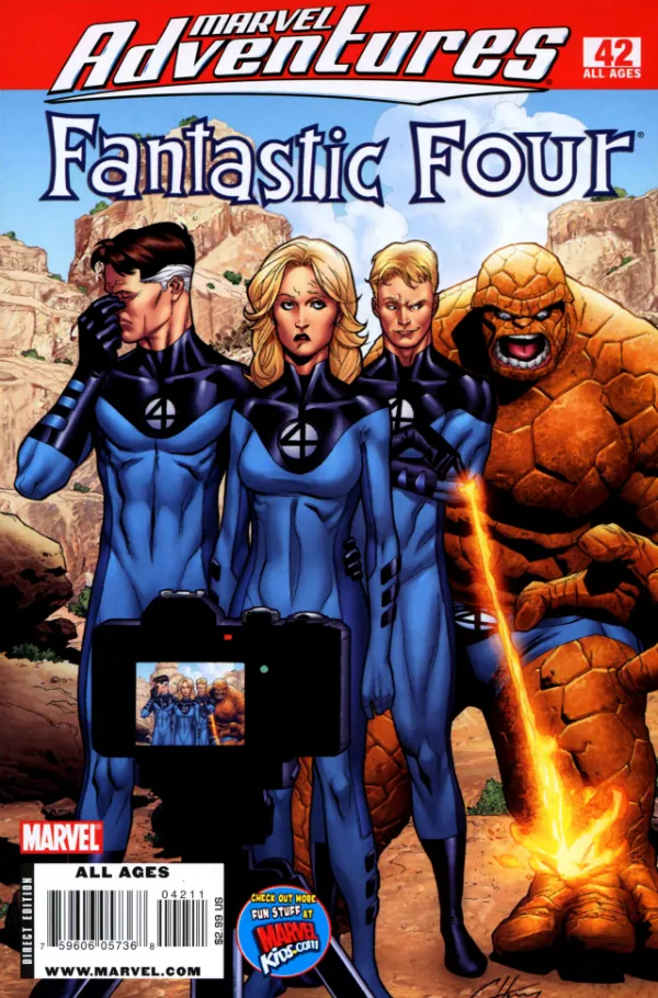 Cover of Marvel Adventures Fantastic Four #42