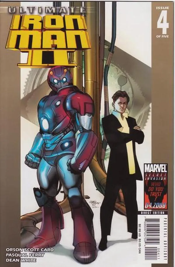 Cover of Ultimate Iron Man II #4