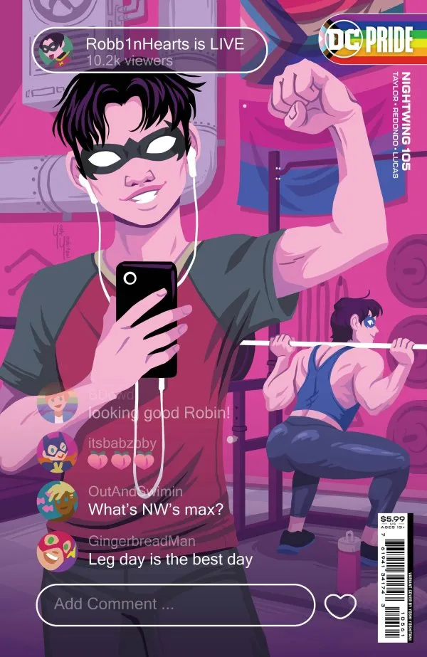Cover of Nightwing #105