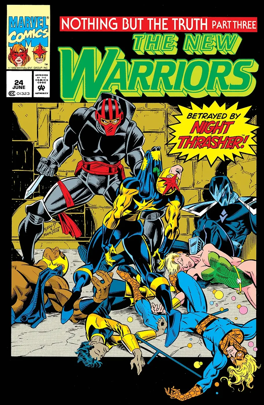 Cover of The New Warriors #24