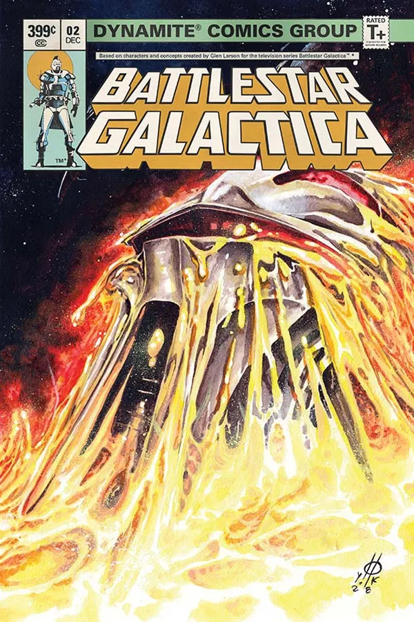 Cover of Battlestar Galactica (Classic) #2