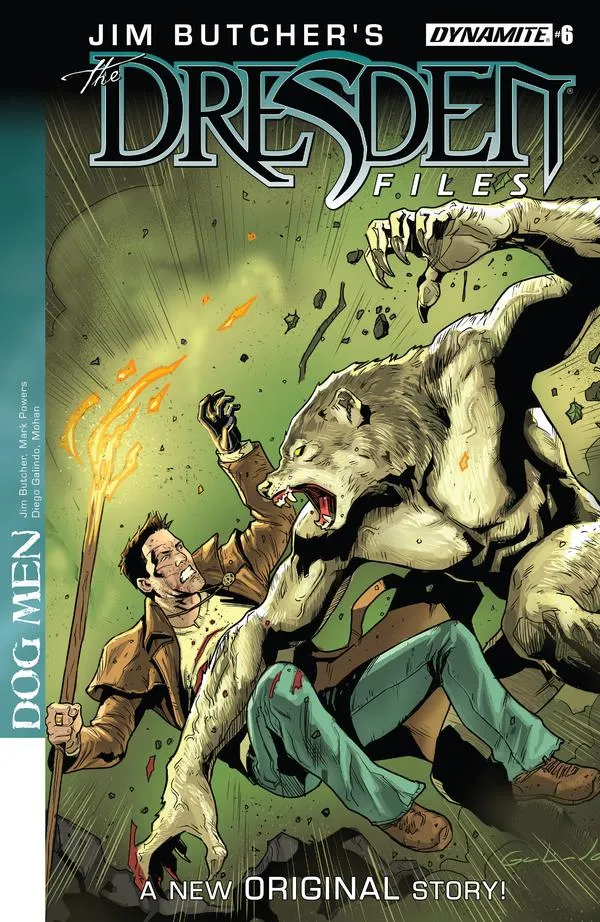 Cover of Jim Butcher's The Dresden Files: Dog Men #6