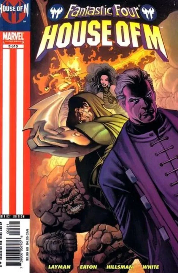 Cover of Fantastic Four: House of M #3
