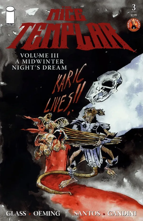 Cover of The Mice Templar, Volume III: A Midwinter Night's Dream #3