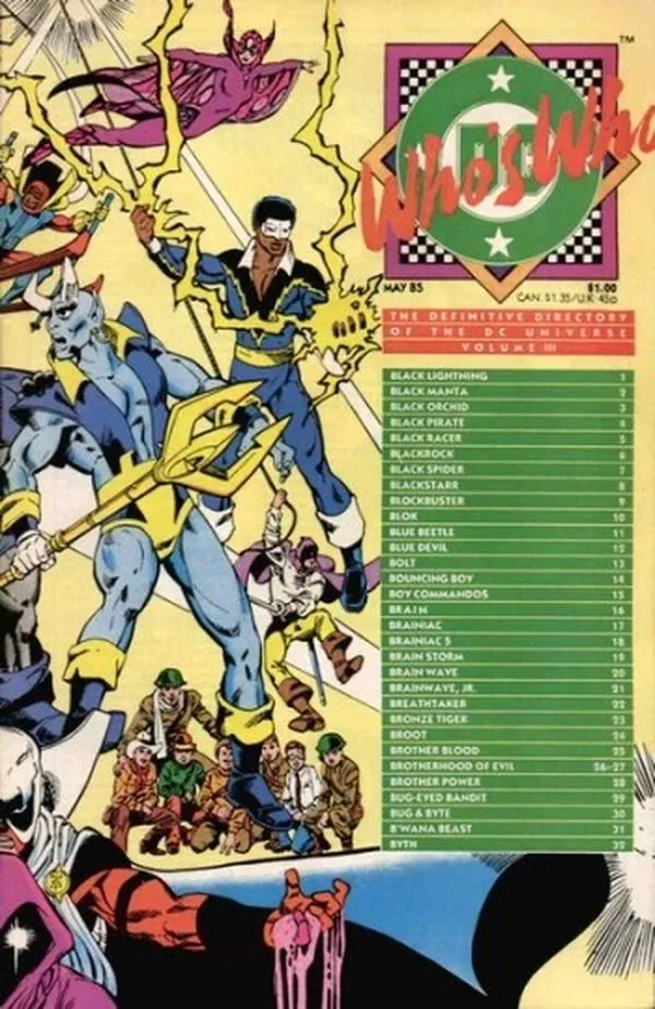 Cover of Who's Who: The Definitive Directory of the DC Universe #3