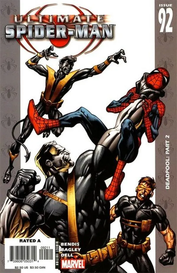 Cover of Ultimate Spider-Man #92