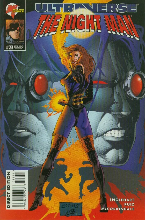 Cover of The Night Man #23