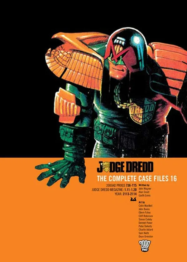 Cover of Judge Dredd: The Complete Case Files #16