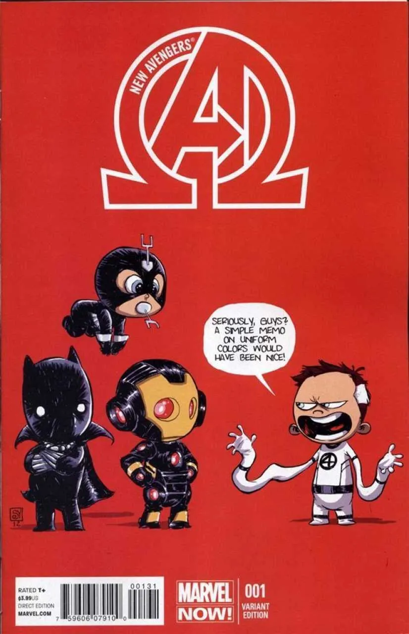 Cover of New Avengers #1