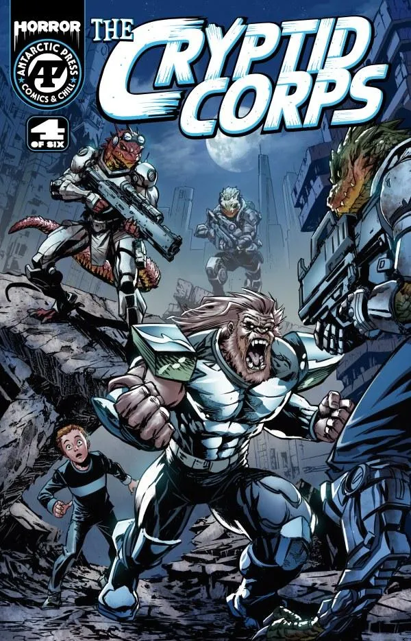 Cover of The Cryptid Corps #4