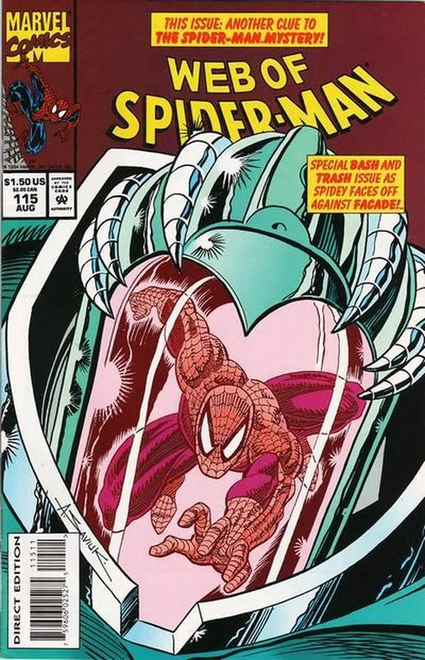 Cover of Web of Spider-Man #115