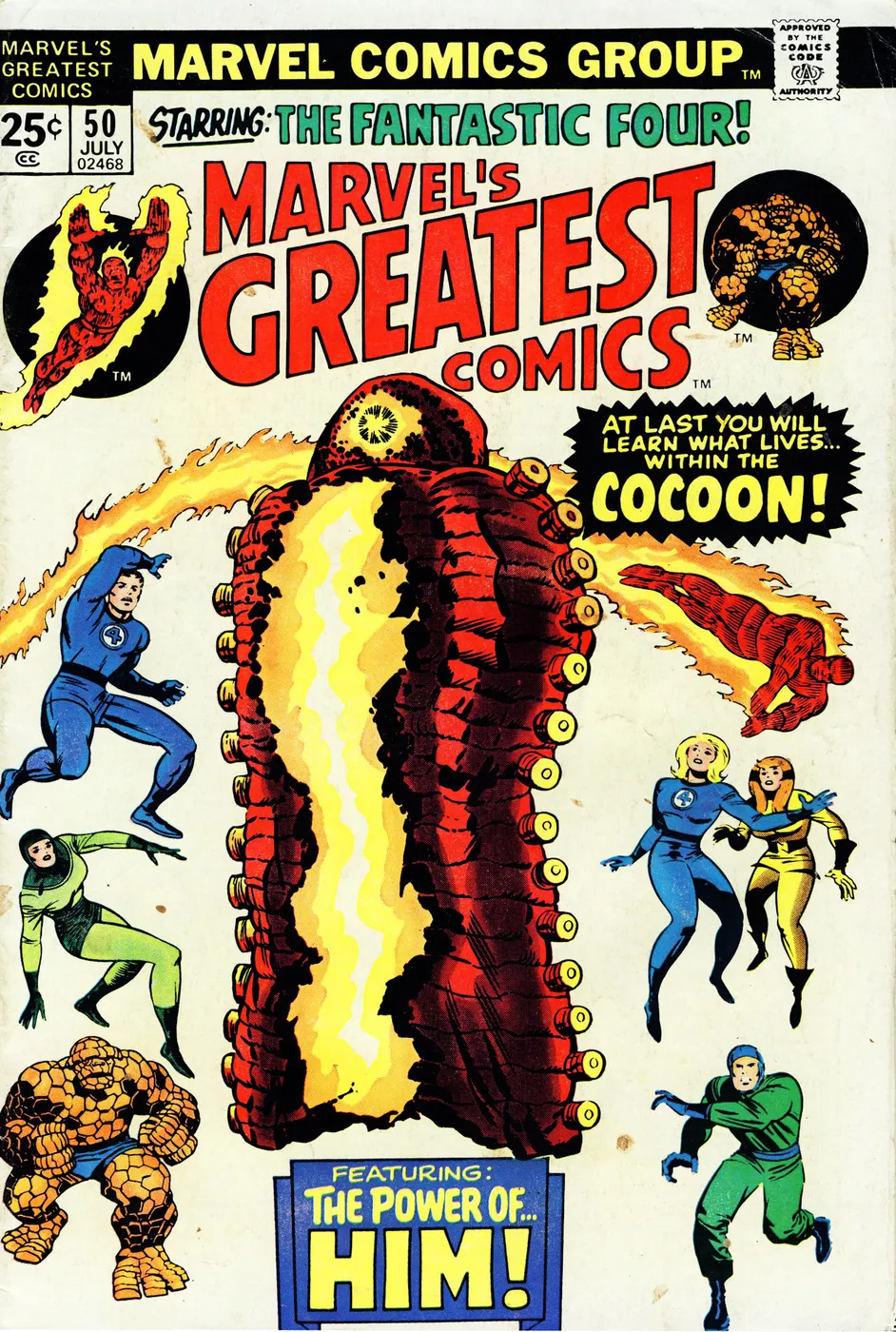 Cover of Marvel's Greatest Comics #50