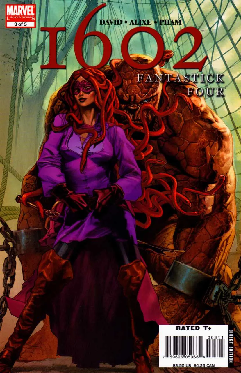 Cover of Marvel 1602: Fantastick Four #3