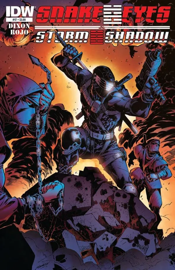 Cover of Snake Eyes and Storm Shadow #17