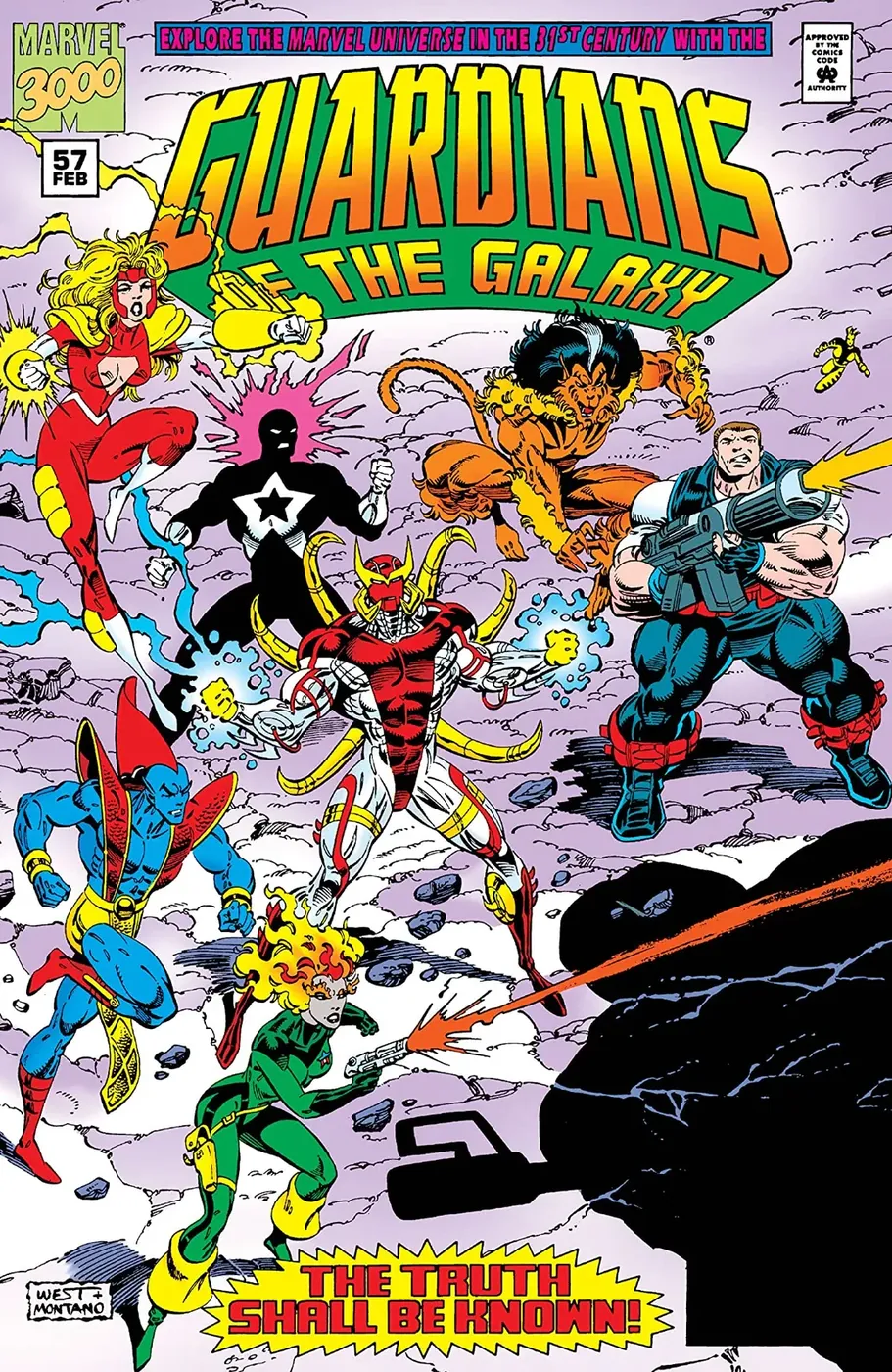 Cover of Guardians of the Galaxy #57