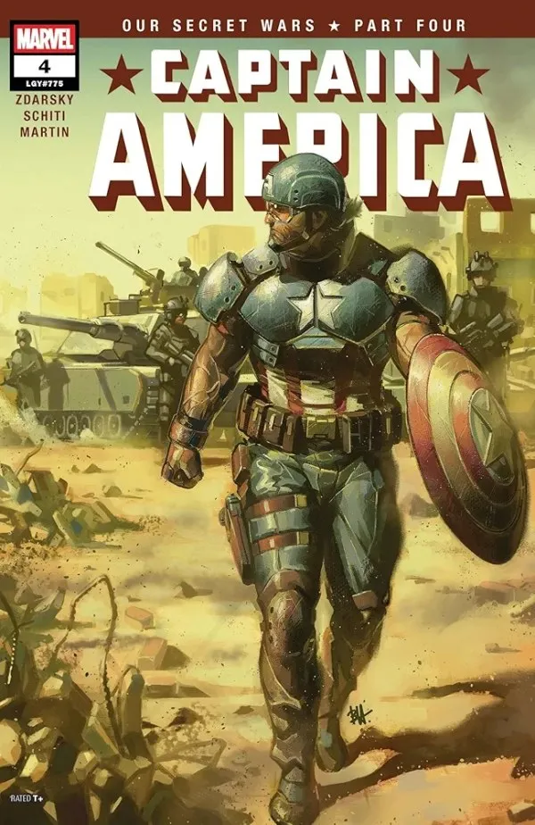 Cover of Captain America #4 (775)