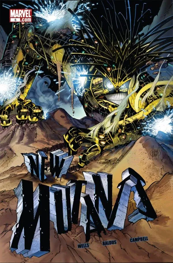Cover of New Mutants #5