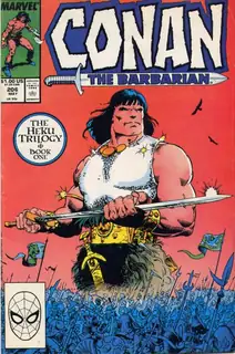 Cover of Conan the Barbarian #206