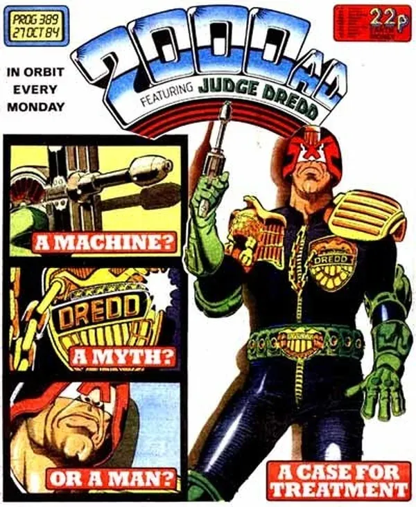 Cover of 2000 AD #389