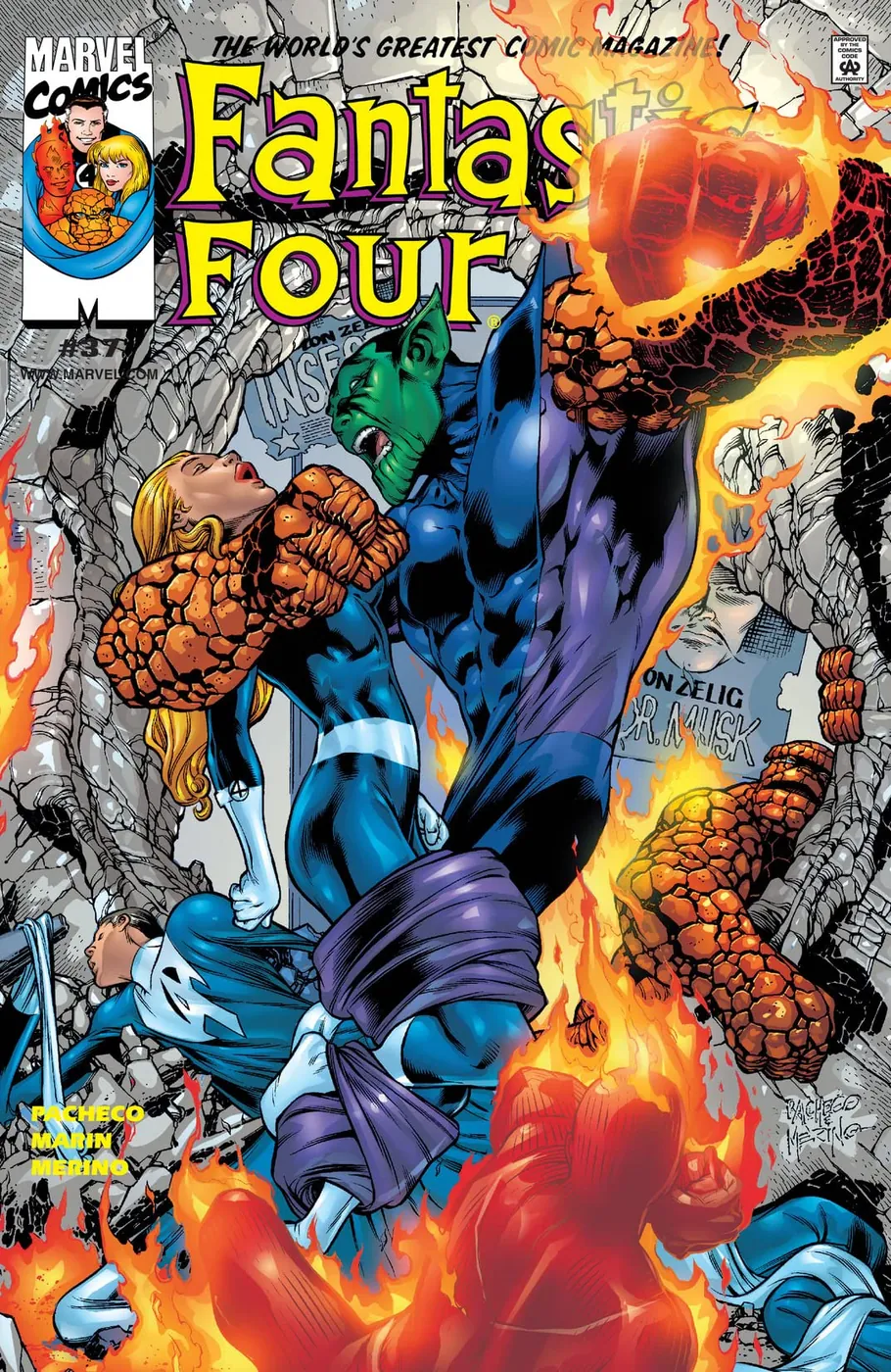 Cover of Fantastic Four #37