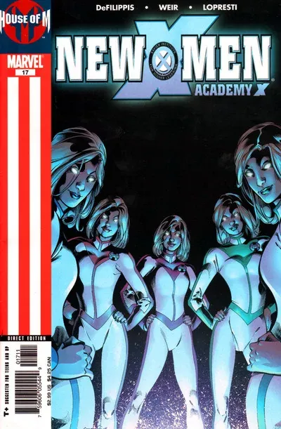 Cover of New X-Men #17