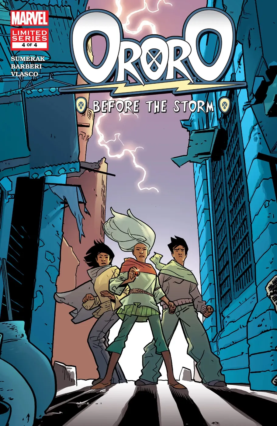 Cover of Ororo: Before the Storm #4