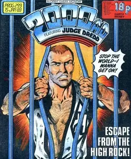 Cover of 2000 AD #299