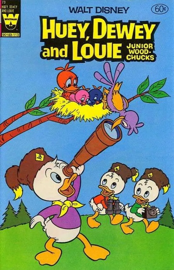 Cover of Walt Disney Huey, Dewey and Louie Junior Woodchucks #73