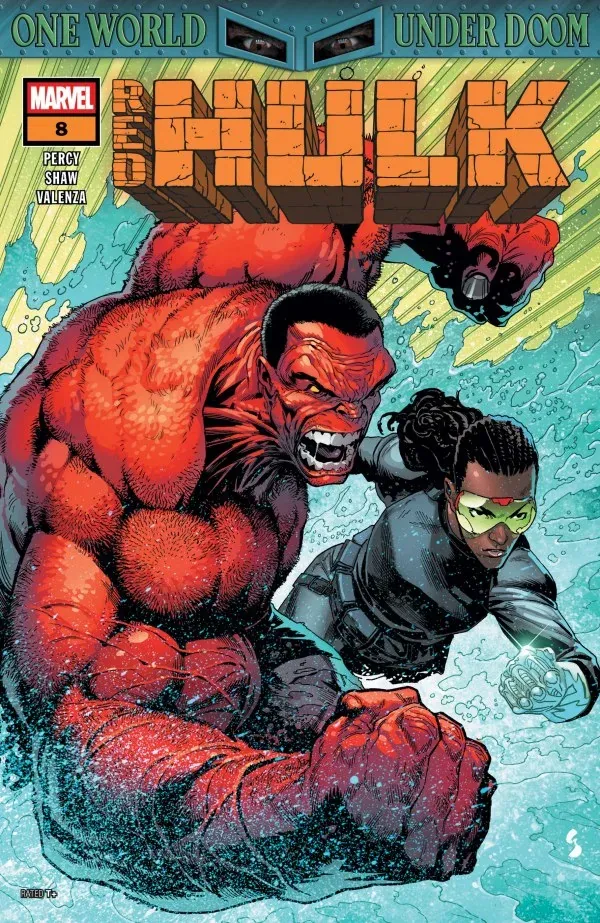 Cover of Red Hulk #8