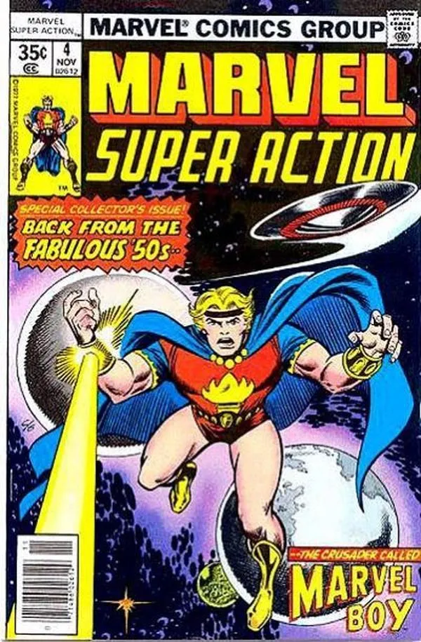 Cover of Marvel Super Action #4