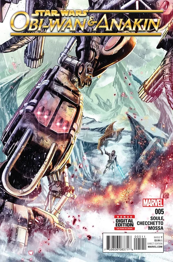 Cover of Obi-Wan and Anakin #5
