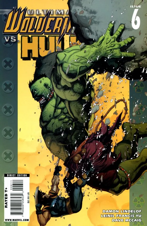 Cover of Ultimate Wolverine vs. Hulk #6