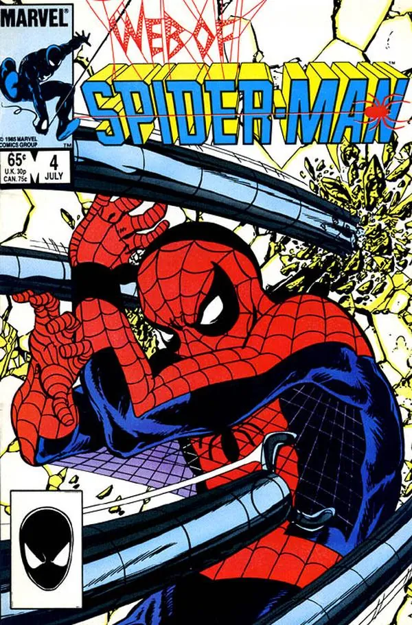 Cover of Web of Spider-Man #4
