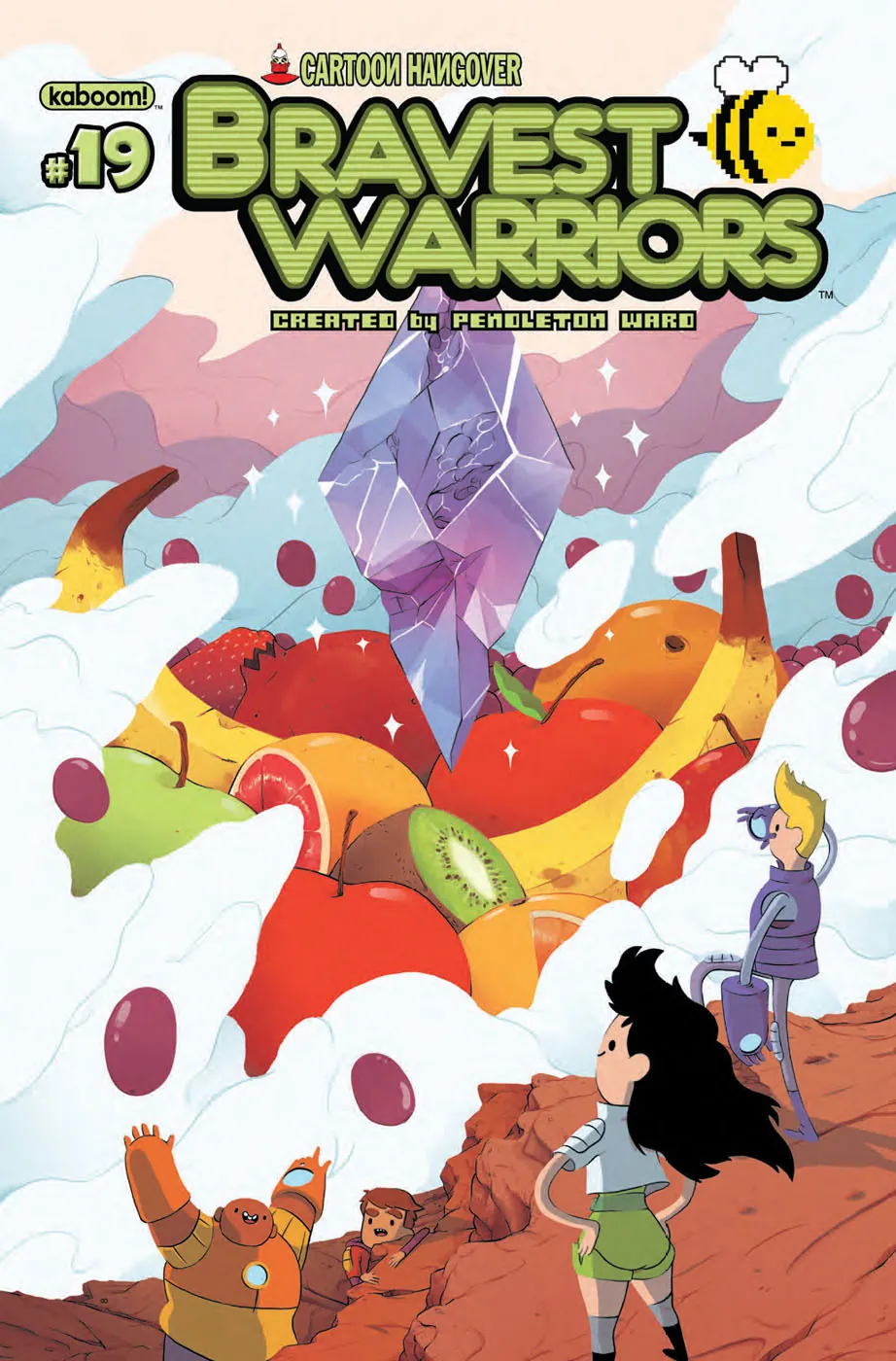 Cover of Bravest Warriors #19