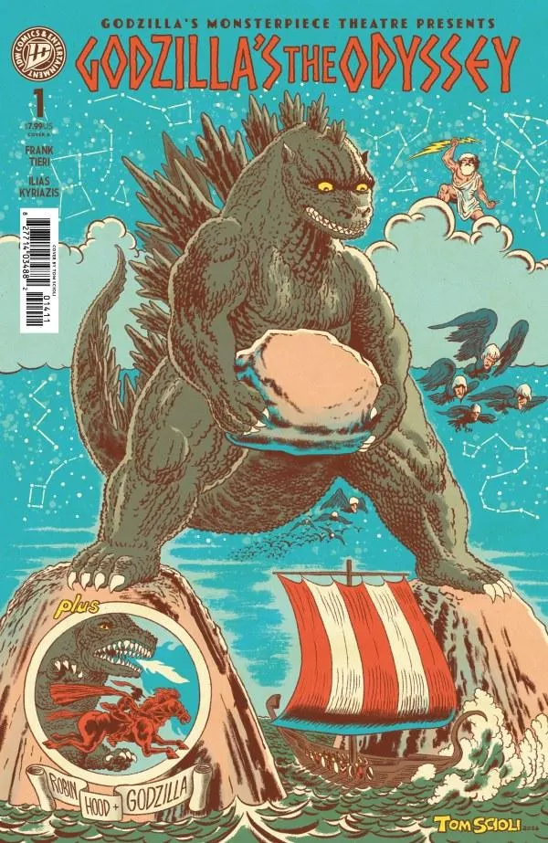 Cover of Godzilla's The Odyssey #[nn]