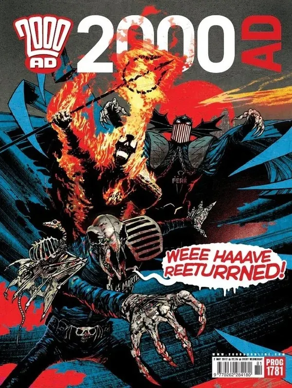 Cover of 2000 AD #1781