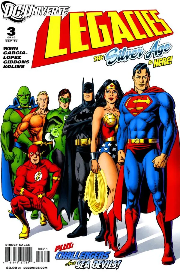 Cover of DCU: Legacies #3
