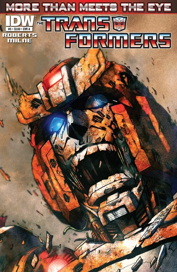 Cover of The Transformers: More Than Meets the Eye #5
