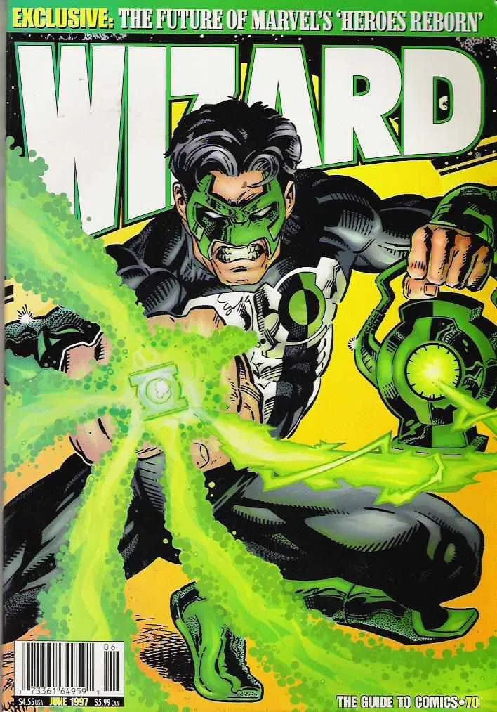 Cover of Wizard: The Comics Magazine #70