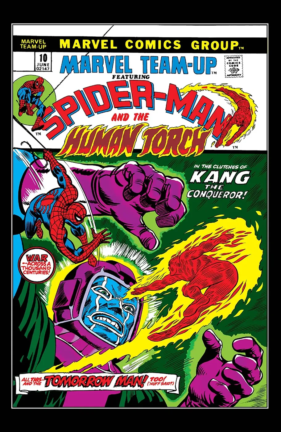 Cover of Marvel Team-Up #10