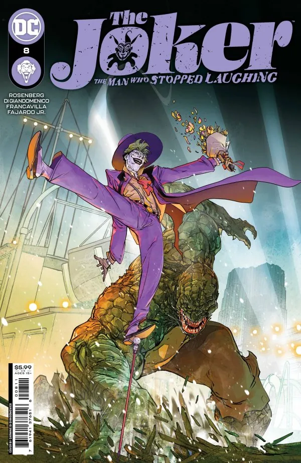 Cover of The Joker: The Man Who Stopped Laughing #8