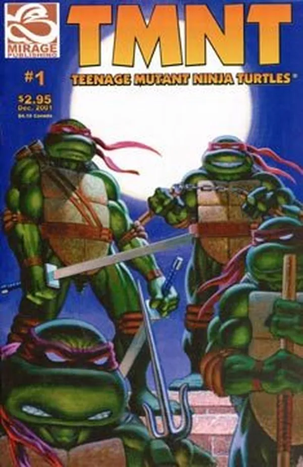 Cover of TMNT: Teenage Mutant Ninja Turtles #1